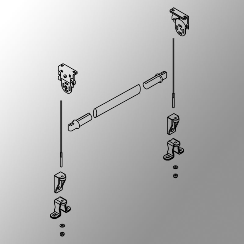 Exterior Cable Guide Assembly Kit :: Draper, Inc.